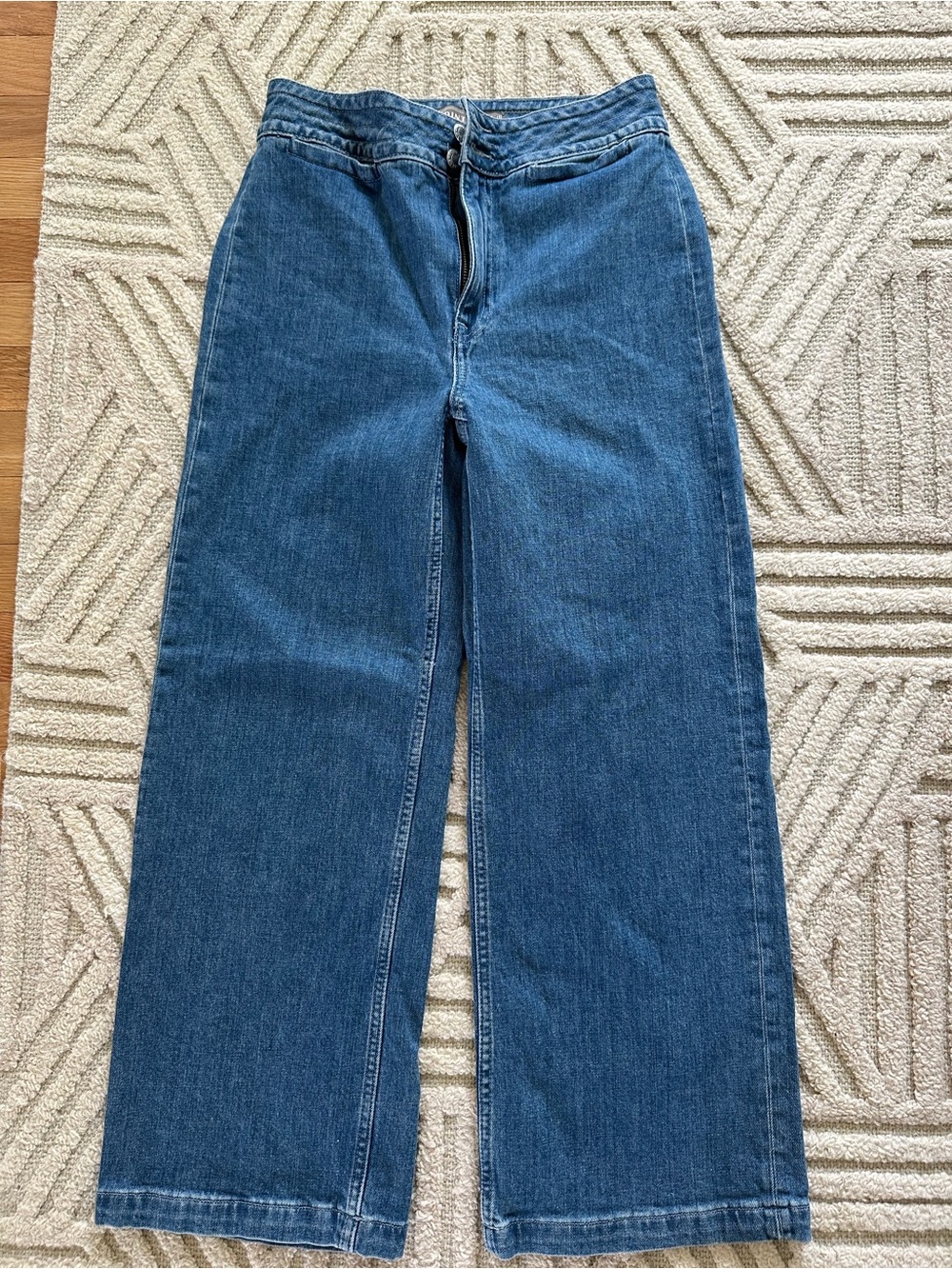 Point Sur Wide Leg Denim 25 new no tag